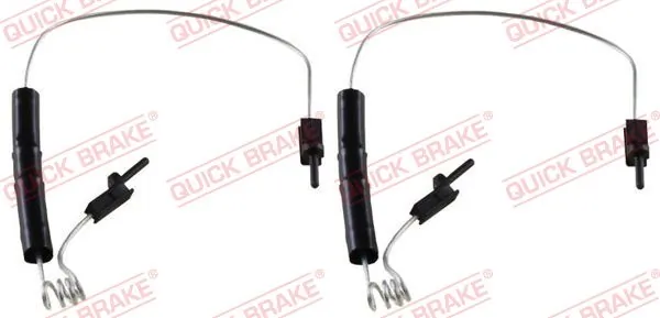 Warning Contact, brake pad wear